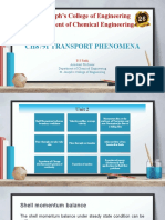 TRANSPORT PHENOMENA - Unit 2 Notes