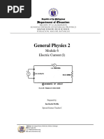 General Physics 2: Electric Current (I)