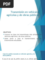 Transmisión en Vehículos Agrícolas y de Obras Públicas