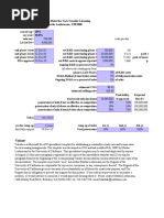 Biotech Valuation Template