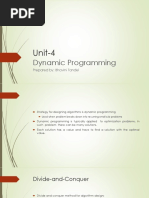 Unit-4 (Dynamic Programming)