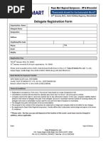 Symposium Registration Form