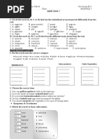 OS - B1+ - M7 - Vocabulary and Reading