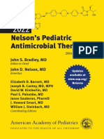 Nelson's Pediatric Antimicrobial Therapy 28th Edition 2022