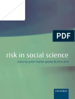 Zinn J.O. - Risk in Social Science (2006)