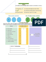 Actividad 3 Freindly Routine My Eco