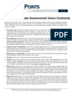 Pennsylvania State Union Contracts