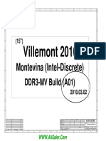 HP Compaq 620 621 CQ320 CQ321 Inventec 6050A2364401-MB-A01 DDR3 Schematic