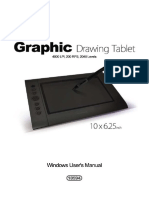 Monoprice Graphic Drawing Tablet Manual 10594 - Win - Manual - 131030