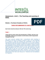 Intersol Unit 3 Module 1