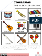 Picto Instrumentos Musicales Arasaac