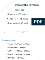 Classification of The Newborn Rept