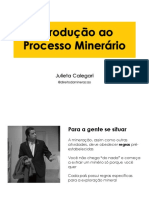 Aula #019 - Introdução Do Processo Minerário - Slides