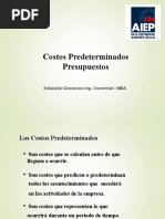 Costos Predeterminados y Estimados PPTO Clase 3