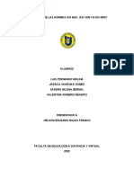 Similitudes de Las Normas Iso 9001, Iso 14001 e Iso 45001