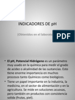 Indicadores de PH