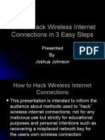 How To Hack Wireless Internet Connections