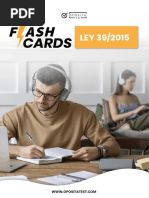 Flash Cards Ley 39-2015