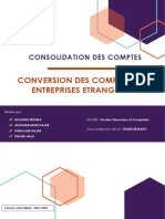 Conversion Des Comptes Des Entreprises Etrangeres