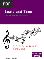 Beats and Tone: C, F, E, D, A, D, C, F 1 and 2 and