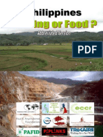 Philippines: Mining or Food?