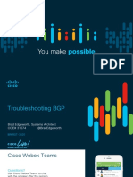 Troubleshooting BGP by Brad Edgeworth CCIE# 31574