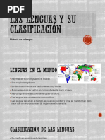 Las Lenguas y Su Clasificación