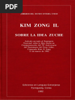 Kim Il Zong - Sobre La Idea Zuche