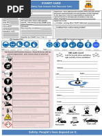 (Safety Task Analysis Risk Reduction Talk) : 360 Walk Round