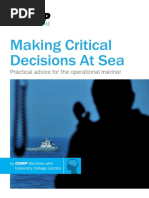 CHIRP Making Critical Decisions at Sea 2019 09