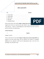 Design of Voltage Source Inverter Using SPWM