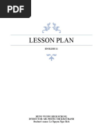 Lesson Plan - LANG FOCUS - Unit 15 E11