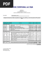 Presupuesto y Apu Inicial