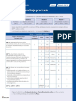 Ruta de Aprendizaje Priorizado: Matemática 1 Medio