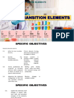 1st Row Transition Elements