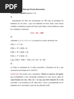 Resolução de Exercícios (Sistema de Coordenadas - Função)