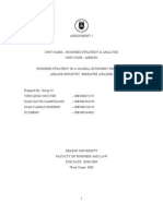 Strategic Analysis On Emirate Airlines