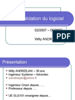 Tests Et Validation Du Logiciel COURS 1