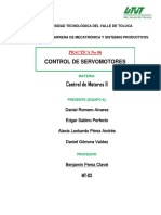 Práctica 06 - Control de Servomotores - MT 83 - Equipo - 6