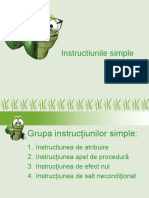 Instructiunile Simple