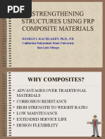 Strengthening Structures Using FRP Composite Materials