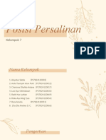 Kelompok 7 - Posisi Persalinan