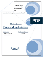 1 Hydratation Du Ciment 7 Repare