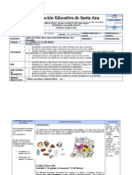 Plan de Clase Ciencias Naturales Grado 3