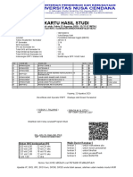 Kartu Hasil Studi