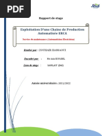 Rapport de Stage Ismail Chtioui (Automatisme)