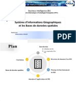 Système D'informations Géographiques Et Les Bases de Données Spatiales