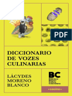 Diccionario de Vozes Culinarias by Lácydes Moreno Blanco