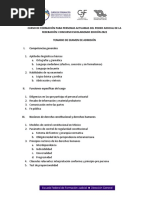 Temario Examen Admision CFPA PJF 2022