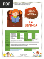 Guía de Trabajo La Leyenda